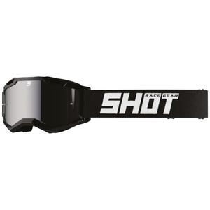 Gogle motocrossowe Shot Assault 2.0 Solidne czarne ze szkłem irydowym