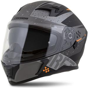 Kask integralny Cassida Integral 3.0 DRFT matowy szaro-czarno-pomarańczowy