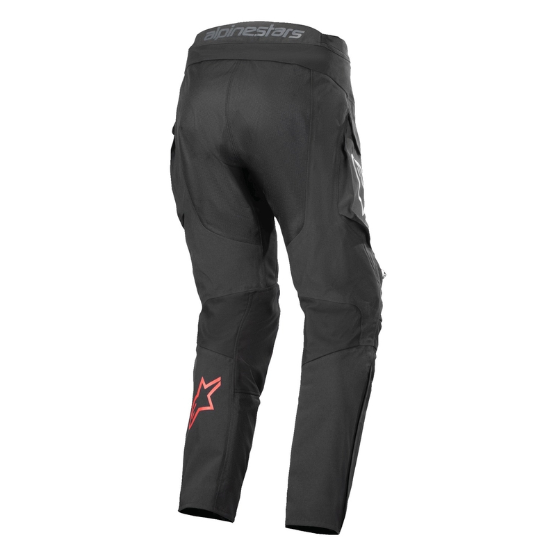 Spodnie motocyklowe Alpinestars Hyde XT czarno-czerwone