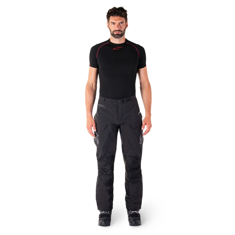 Spodnie motocyklowe Alpinestars Hyde XT czarno-czerwone