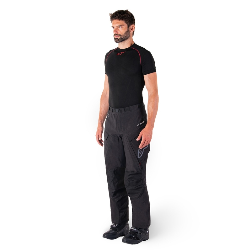 Spodnie motocyklowe Alpinestars Hyde XT czarno-czerwone