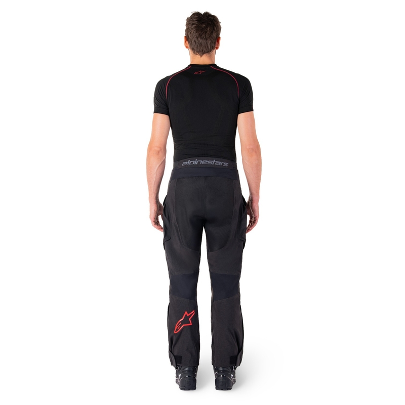 Spodnie motocyklowe Alpinestars Hyde XT czarno-czerwone