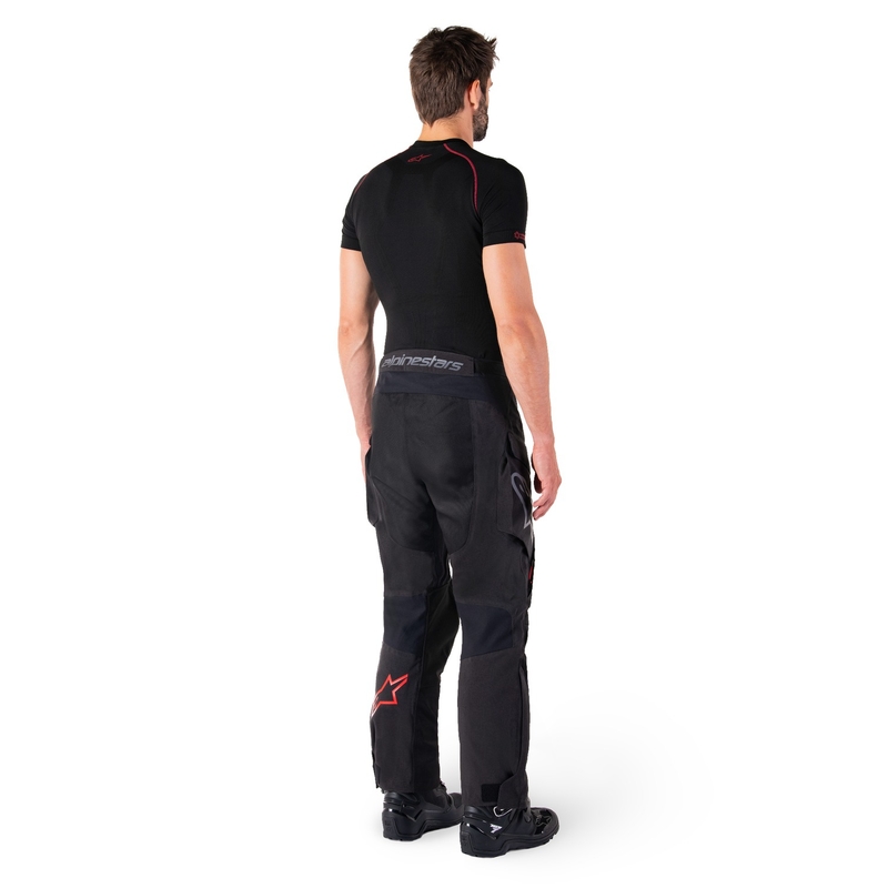 Spodnie motocyklowe Alpinestars Hyde XT czarno-czerwone