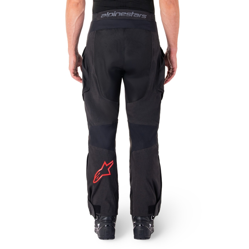 Spodnie motocyklowe Alpinestars Hyde XT czarno-czerwone