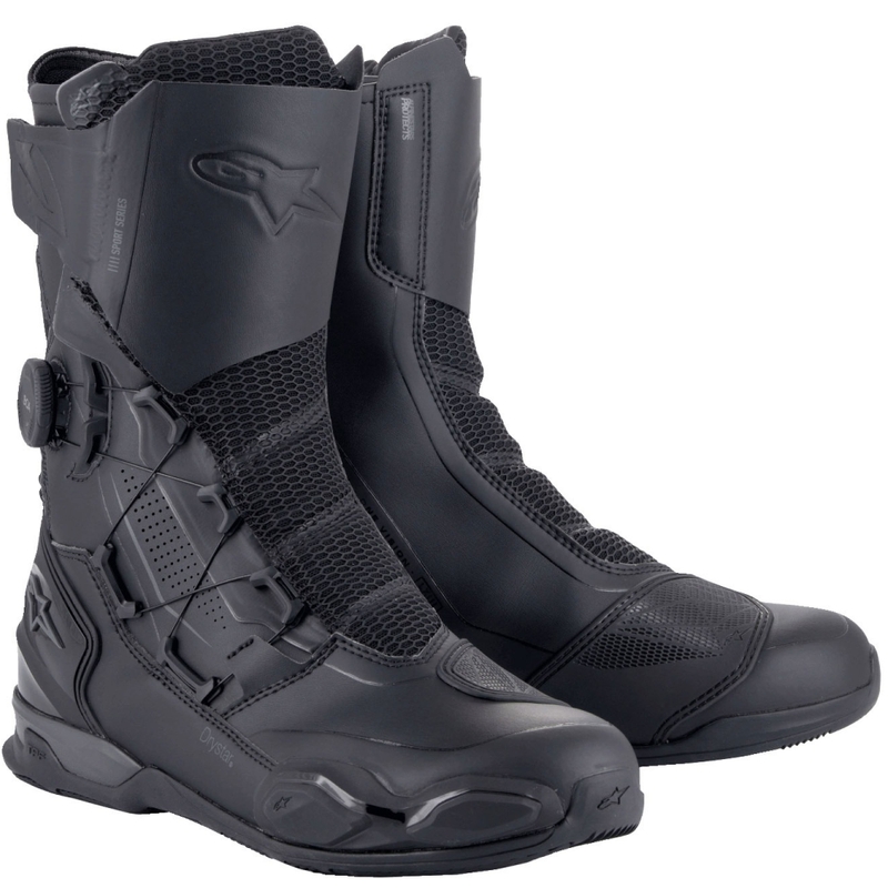 Buty motocyklowe Alpinestars SP-X BOA Drystar czarno-ciemnoszare