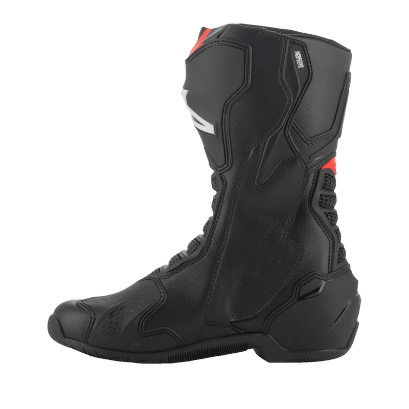 Buty motocyklowe Alpinestars SMX-6 3 czarno-fluo-czerwone