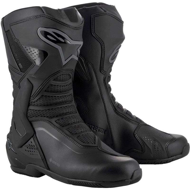 Buty motocyklowe Alpinestars SMX-6 3 Gore-Tex czarno-ciemnoszare