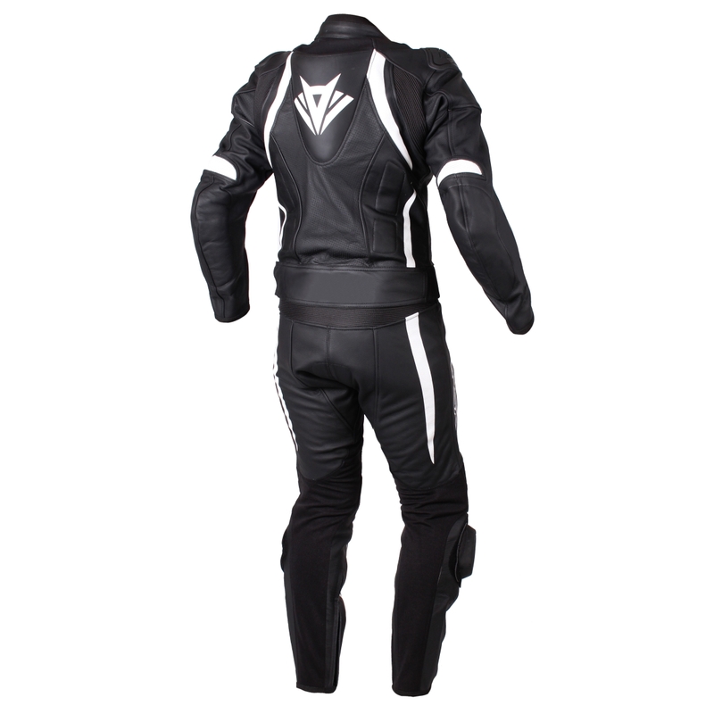 Kombinezon motocyklowy RSA Imola czarno-biały wyprzedaż