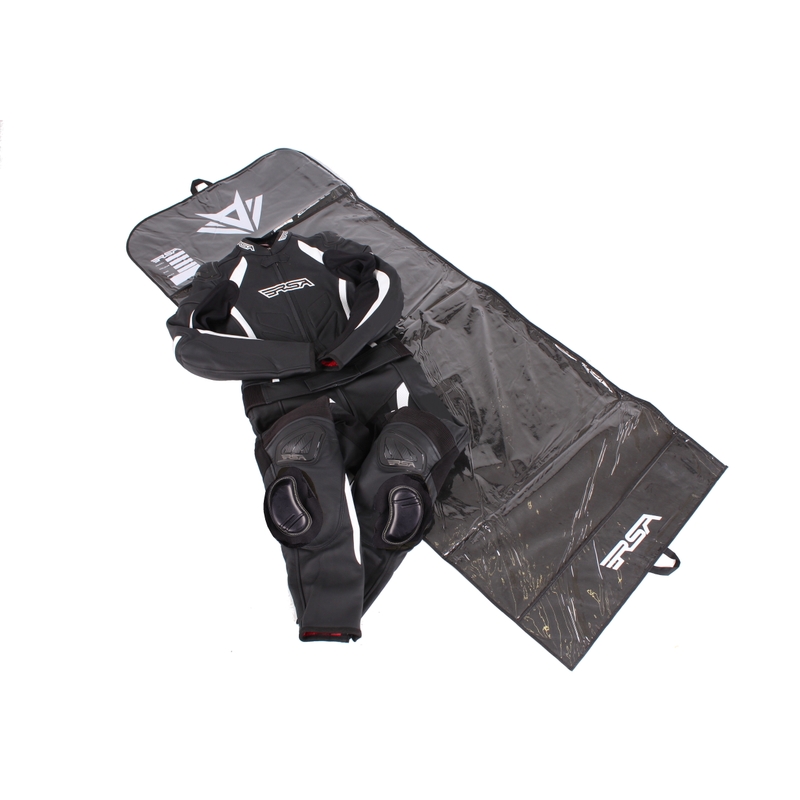 Kombinezon motocyklowy RSA Imola czarno-biały wyprzedaż