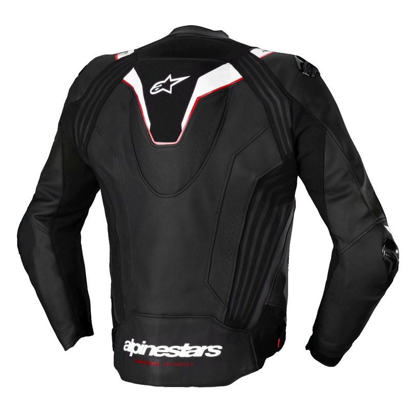 Skórzana kurtka motocyklowa Alpinestars Missile 3 Ignition czarno-biała