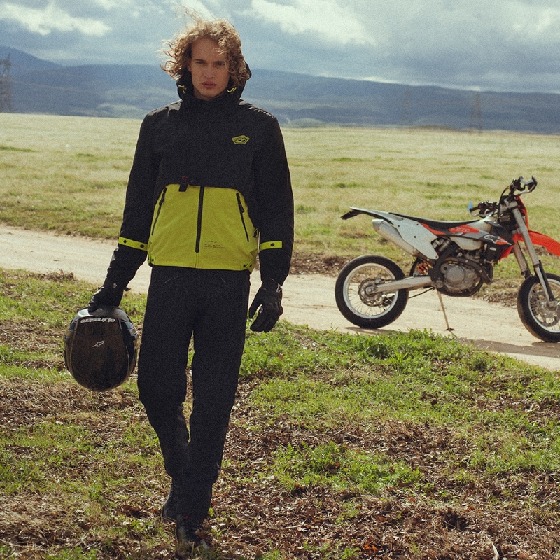 Wodoodporna kurtka motocyklowa Alpinestars Mootant Parka w kolorze czarnym
