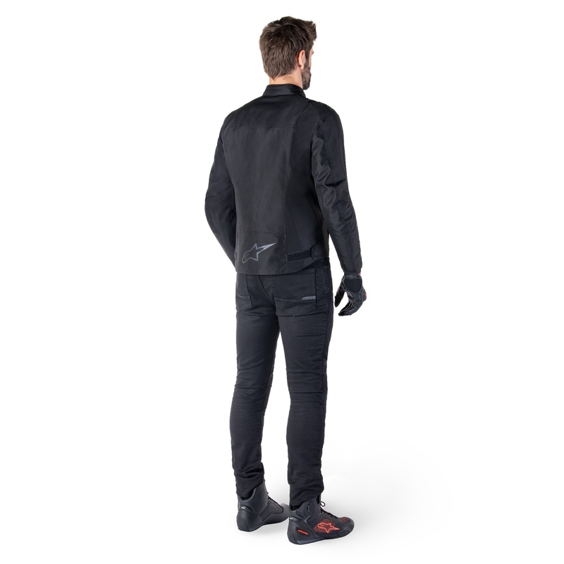 Alpinestars T-SPS 2 Wodoodporna kurtka motocyklowa czarno-czarna