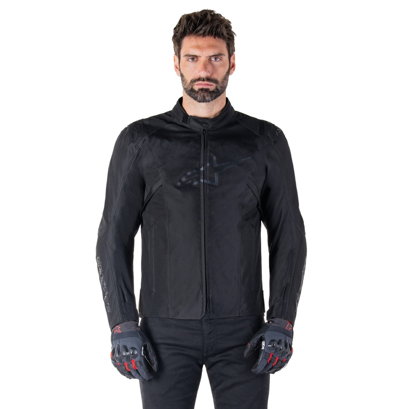 Alpinestars T-SPS 2 Wodoodporna kurtka motocyklowa czarno-czarna