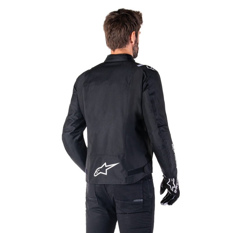 Alpinestars T-SPS 2 Wodoodporna kurtka motocyklowa czarno-biała