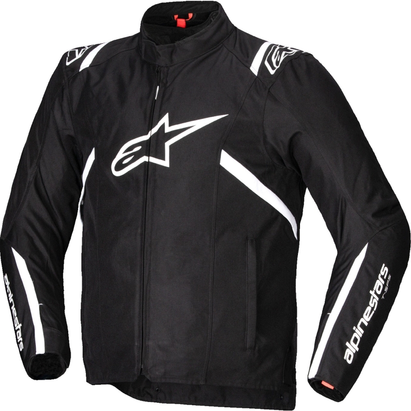 Alpinestars T-SPS 2 Wodoodporna kurtka motocyklowa czarno-biała