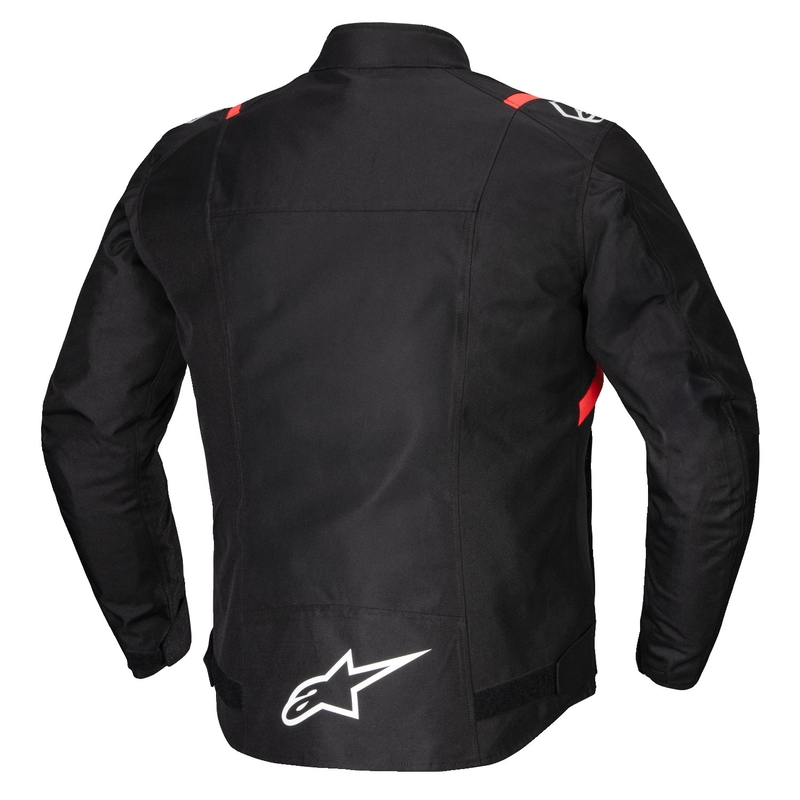 Alpinestars T-SPS 2 Wodoodporna kurtka motocyklowa w kolorze czarno-biało-fluoczerwonym