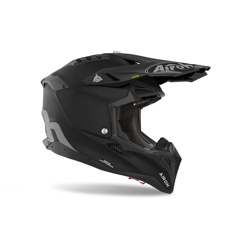 Kask motocrossowy Airoh Aviator 3.0 Carbon matowy czarny