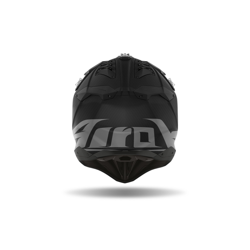 Kask motocrossowy Airoh Aviator 3.0 Carbon matowy czarny