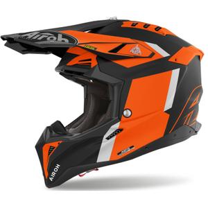 Kask motocrossowy Airoh Aviator 3 Glory pomarańczowy matowy