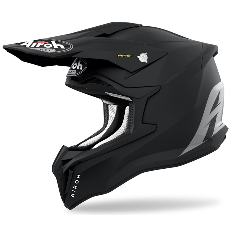 Kask motocrossowy Airoh Strycker Kolor czarny matowy wyprzedaż