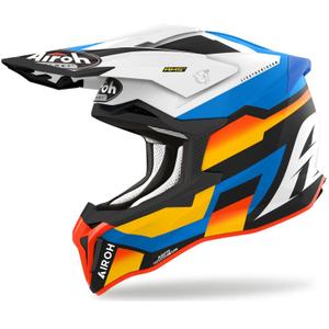 Kask motocrossowy Airoh Strycker Glam blue matowy wyprzedaż