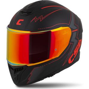 Kask motocyklowy Cassida Integral GT 2.1 Flash Black-Red-Grey