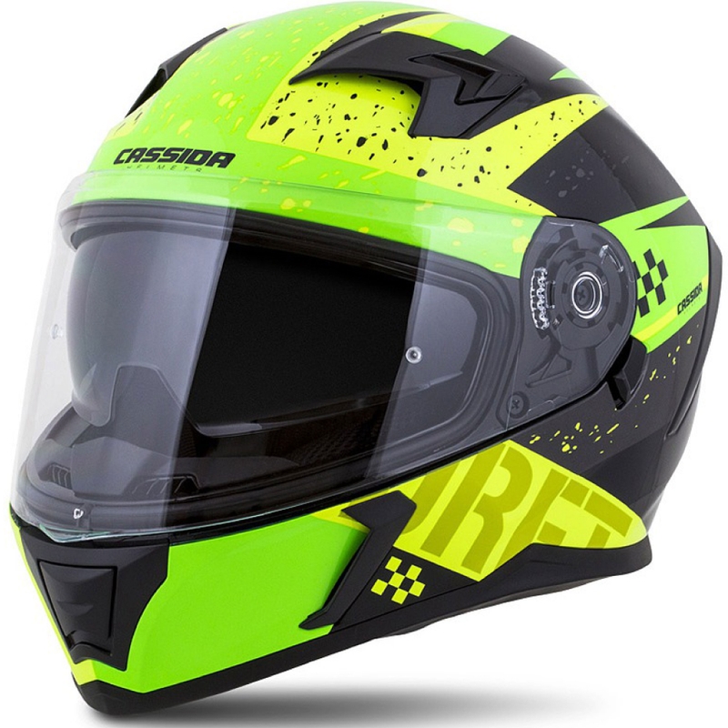 Kask integralny Cassida Integral 3.0 DRFT zielono-żółty