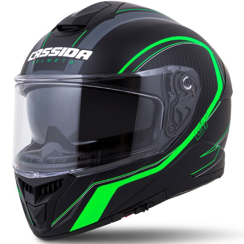 Kask integralny Cassida Integral GT 2.0 Reptyl czarny-szary-zielony