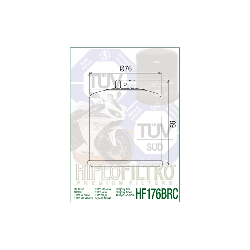 Oil filter HIFLOFILTRO