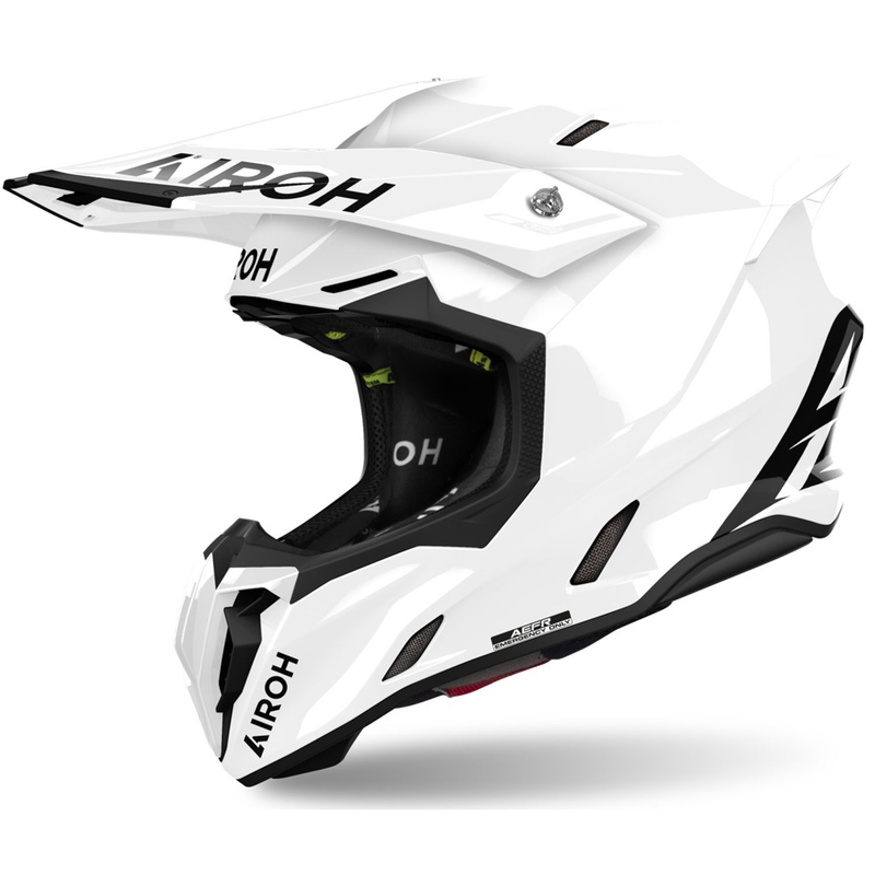 Kask motocrossowy Airoh Twist 3 Color biały połysk