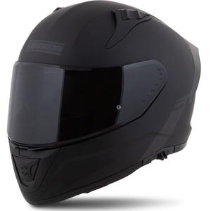 Zintegrowany kask motocyklowy Cassida Aero matowy czarno-szary
