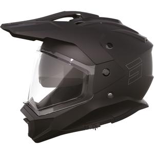 Kask enduro Shot Trek Max Vision Solidny, matowy czarny