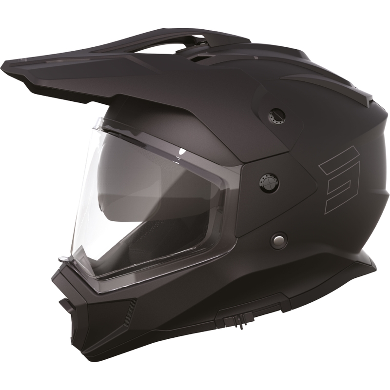 Kask enduro Shot Trek Max Vision Solidny, matowy czarny