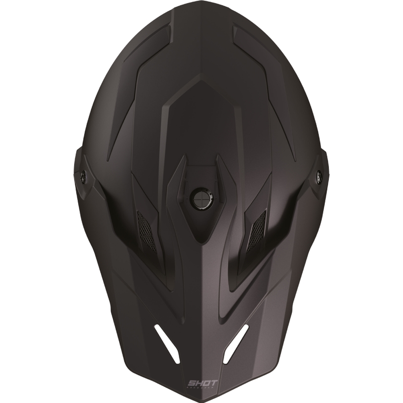 Kask enduro Shot Trek Max Vision Solidny, matowy czarny