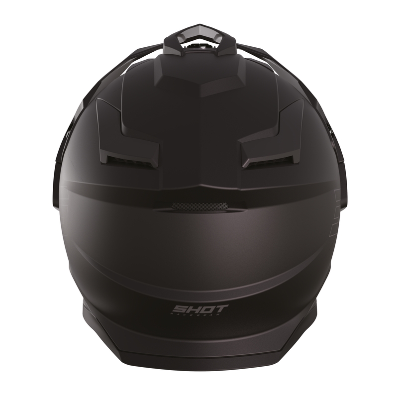 Kask enduro Shot Trek Max Vision Solidny, matowy czarny
