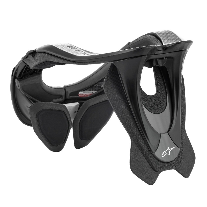 Alpinestars BNS Tech-2 ochraniacz kręgosłupa szyjnego czarno-szary