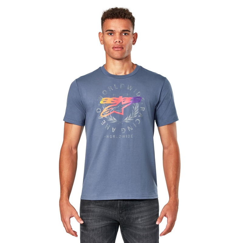 Koszulka Alpinestars Overlay CSF w kolorze niebieskim