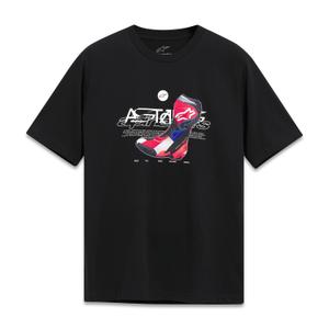 Koszulka Alpinestars R Boot CSF w kolorze czarnym