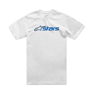 Koszulka Alpinestars Blaze 2.0 CSF biało-niebieska