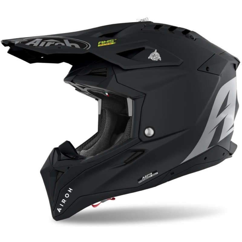 Kask motocrossowy Airoh Aviator 3.0 Kolor czarny matowy