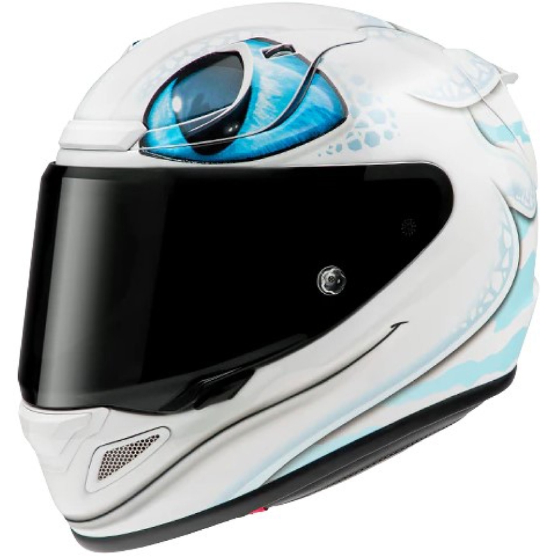 HJC RPHA 12 Light Fury Uniwersalny kask integralny w kolorze biało-niebieskim wyprzedaż