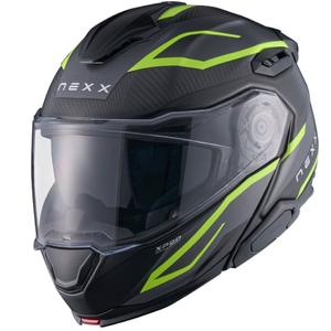 Kask motocyklowy składany Nexx X.Lifetour PRO Mile, matowy, szaro-fluo żółty