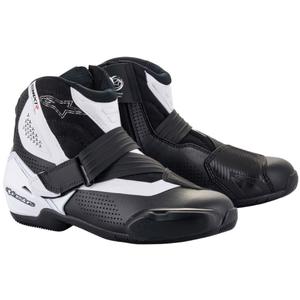 Buty motocyklowe Alpinestars SMX-1 R Wentylowane czarno-białe