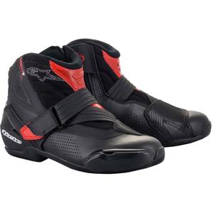 Buty motocyklowe Alpinestars SMX-1 R Wentylowane czarno-czerwone