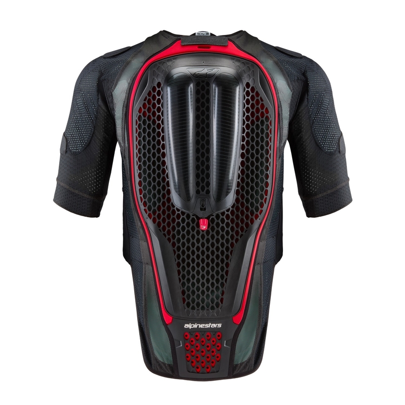 Kamizelka z poduszką powietrzną Alpinestars TECH-AIR®7X System czarno-czerwona