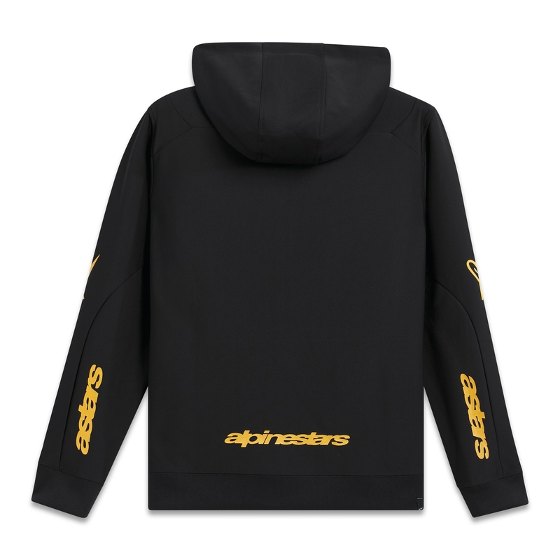 Bluza z kapturem Alpinestars Sessions 3 czarno-złota