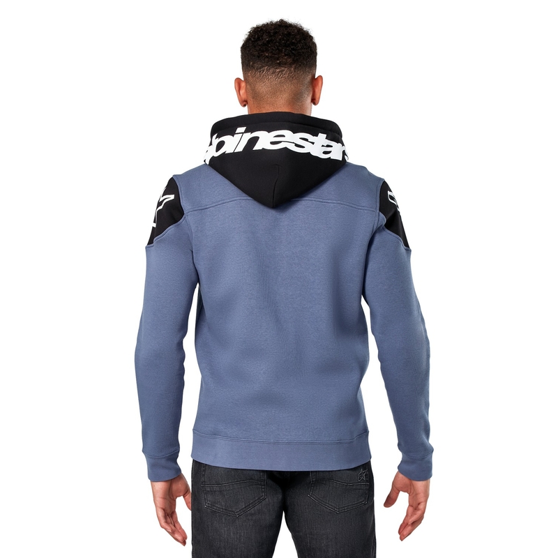 Bluza z kapturem Alpinestars Velocity w kolorze niebiesko-czarnym