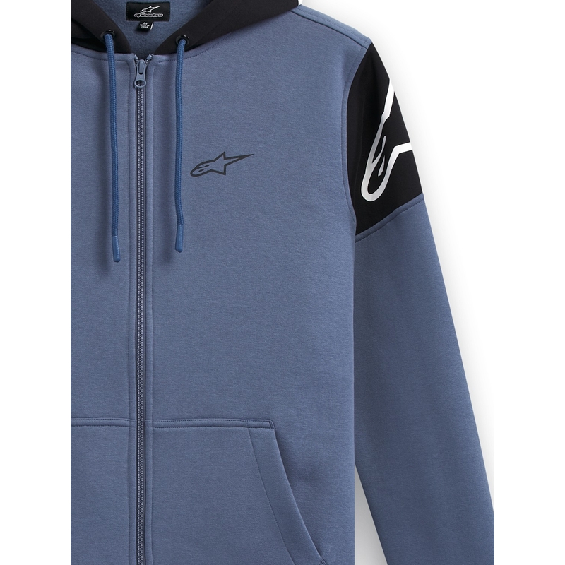 Bluza z kapturem Alpinestars Velocity w kolorze niebiesko-czarnym