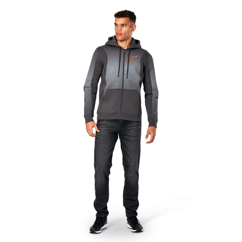 Bluza z kapturem Alpinestars Arising w kolorze ciemnoszarym i jasnoszarym