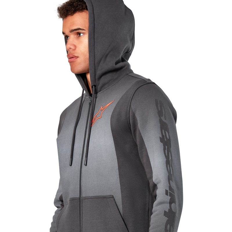 Bluza z kapturem Alpinestars Arising w kolorze ciemnoszarym i jasnoszarym